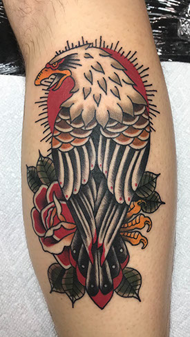 traditional-eagle-tattoos